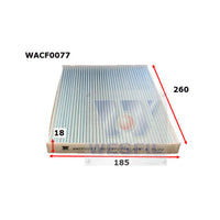 Wesfil CABIN FILTER RCA188P NISSANWACF0077