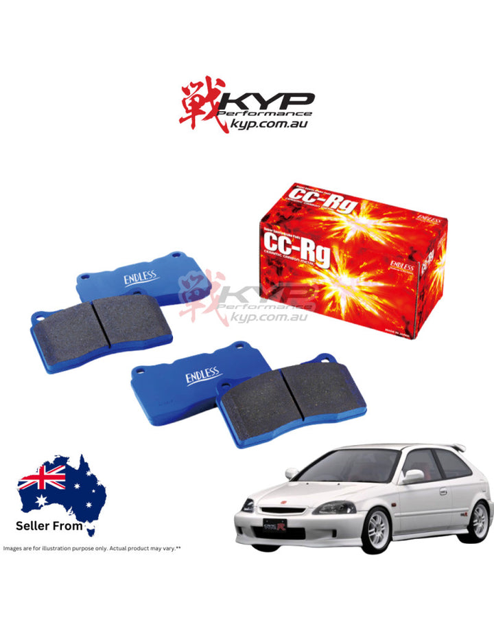 ENDLESS CCRG BRAKE PAD FRONT FOR HONDA CIVIC EK9 (TYPE-R) / NSX NA1 NA2