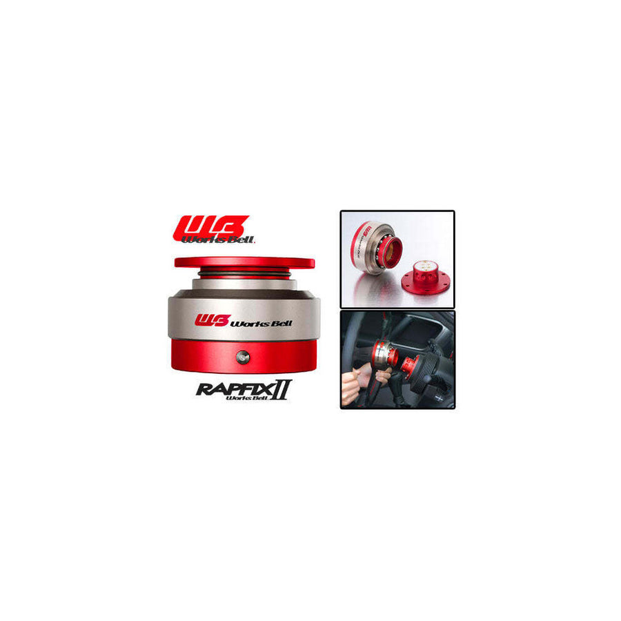 WORKS BELL RAPFIX2 RED WB-RAPFIX2-RD