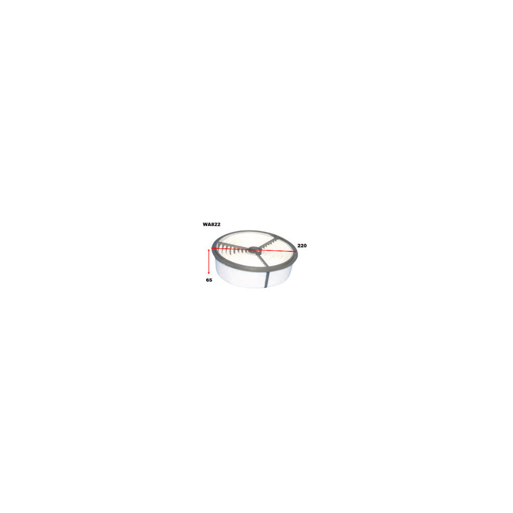 Wesfil AIR FILTER A455/A497 HOLDEN/TOYOTA - WA822