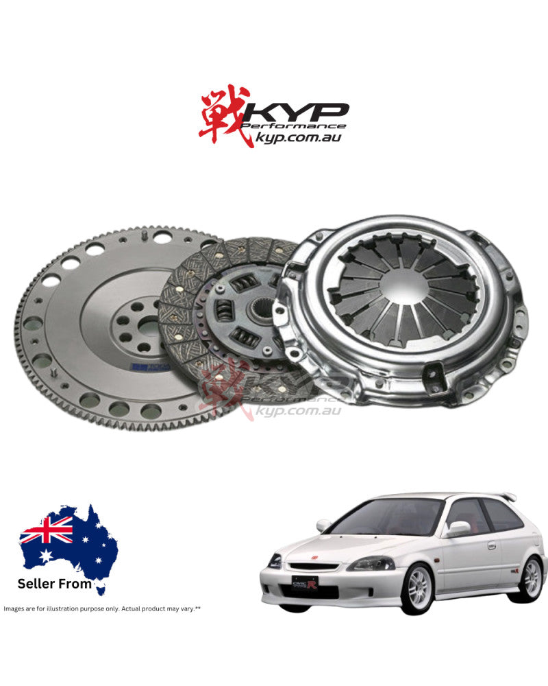 TODA Racing Ultra Light Weight Flywheel & Clutch Kit (Sports Disc) - Honda B16A / B16B / B18C