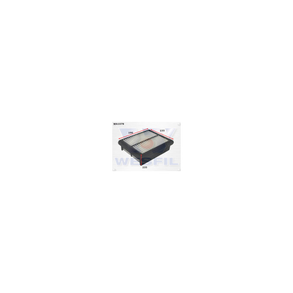 Wesfil AIR FILTER A1420 SUZUKI - WA1078