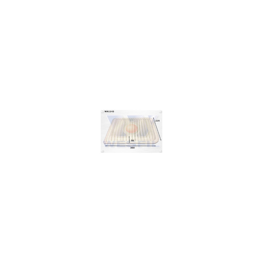 Wesfil WA1143 - AIR FILTER A1575 FORD - WA1143