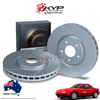 DIXCEL SD FRONT ROTORS FOR MAZDA MX5 NA6CE NA 89/9-93/9 Front Set BRAKE DISC
