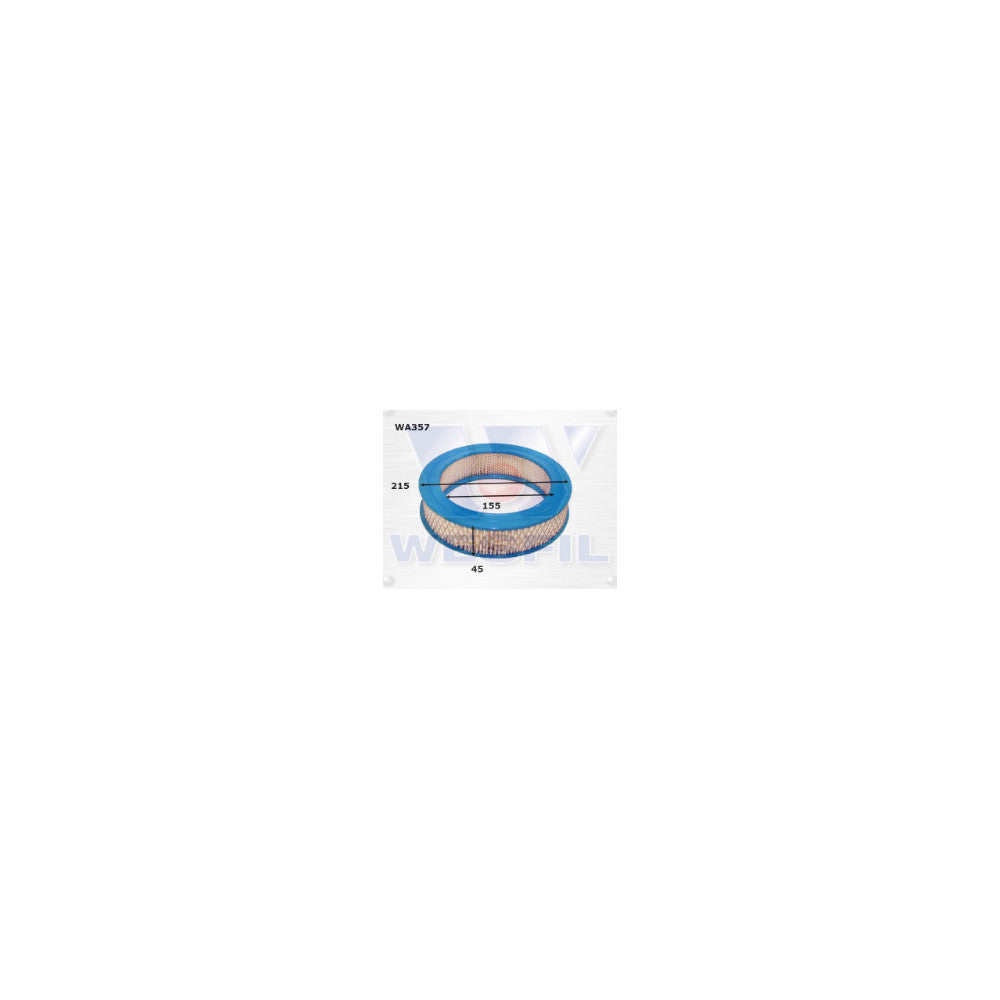 Wesfil AIR FILTER A357 DAIHATSU - WA357