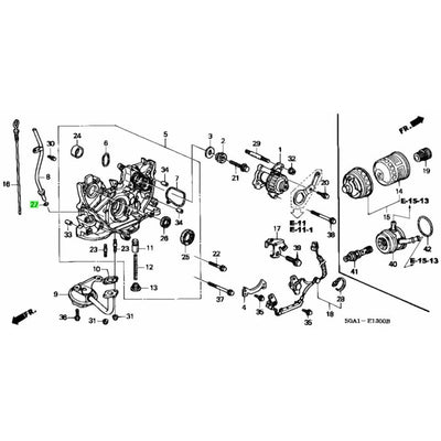 HONDA OEM O RING 11.5 X 3.5