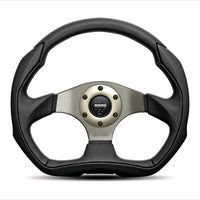 MOMO Eagle Black Anthracite 350mm Steering Wheel - VEAGLE35CBLKR