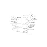 HKS COOL STYLE II EXHAUST For SUZUKI PALETTE MK21S 31028-AS009