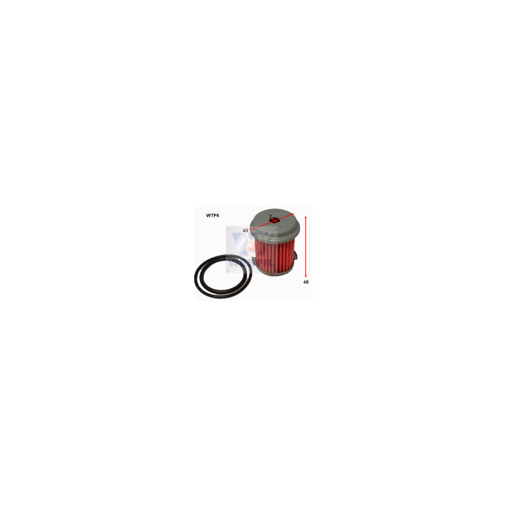 Wesfil TRANSMISSION OIL FILTER RTK233 HONDA - WTF6