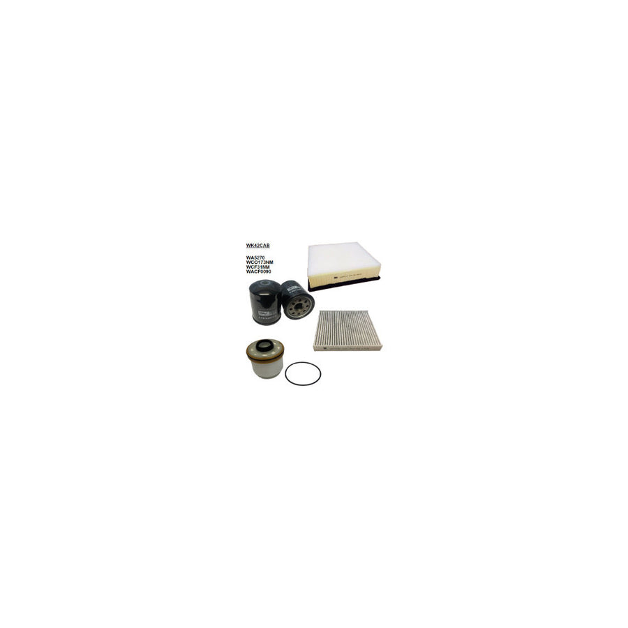 Wesfil FILTER SERVICE KIT RSK28C ISUZU D-MAX FILTER SERVICE KIT ISUZU - WK42CAB