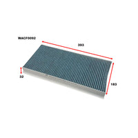 Wesfil CABIN FILTER RCA231C MERCEDESWACF0092