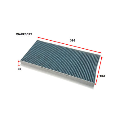 Wesfil CABIN FILTER RCA231C MERCEDESWACF0092
