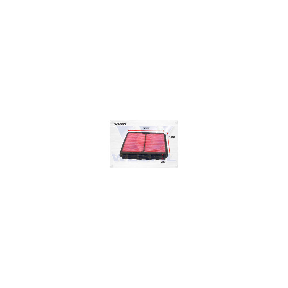 Wesfil AIR FILTER A1249 HONDA - WA885