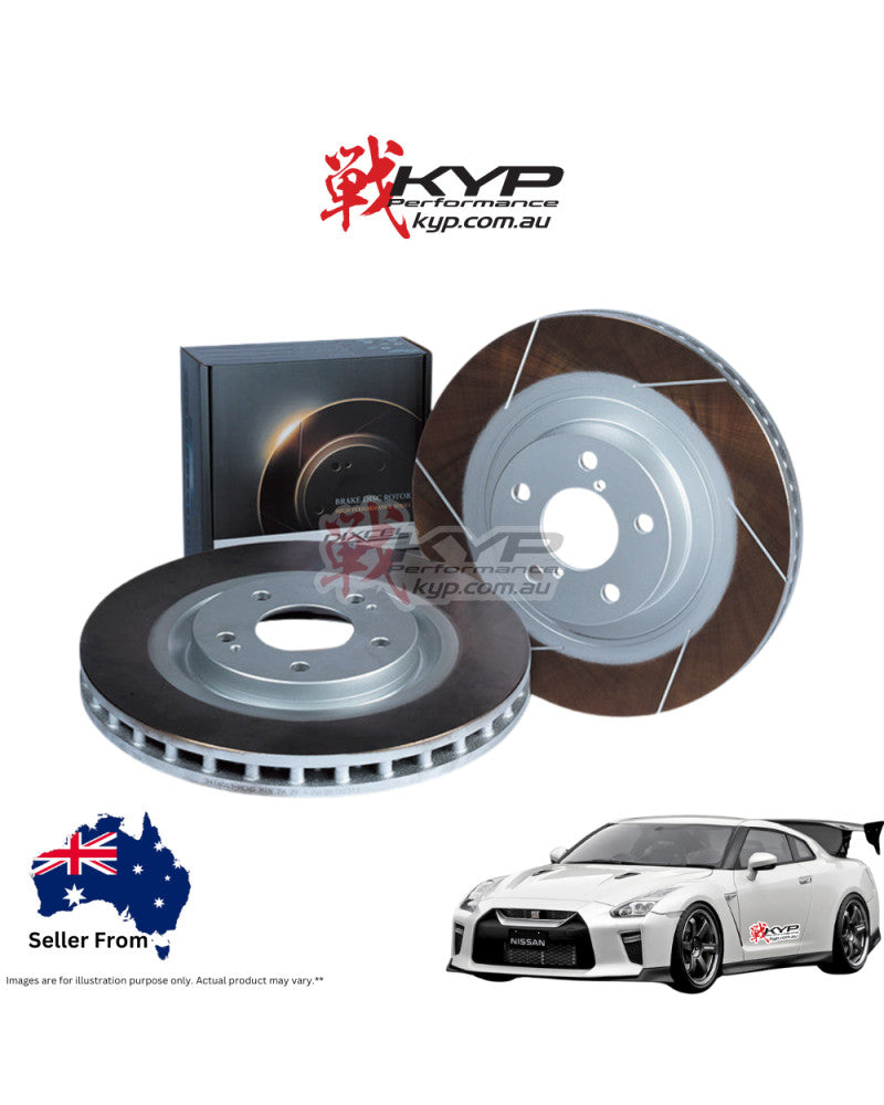 DIXCEL TYPE FS BRAKE DISCS - NISSAN GT-R R35 (FRONT, BREMBO 390 X 32.6MM) ROTOR