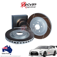 DIXCEL TYPE FS BRAKE DISCS - NISSAN GT-R R35 (FRONT, BREMBO 390 X 32.6MM) ROTOR