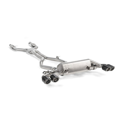 Akrapovic Evolution Link Pipe Set (Titanium) for Alfa Romeo Giulia Quadrifoglio