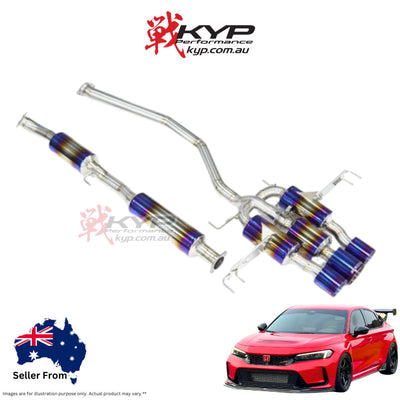 Amuse R1TITAN Titan Extra Catback Exhaust For HONDA CIVIC TYPE R FL5