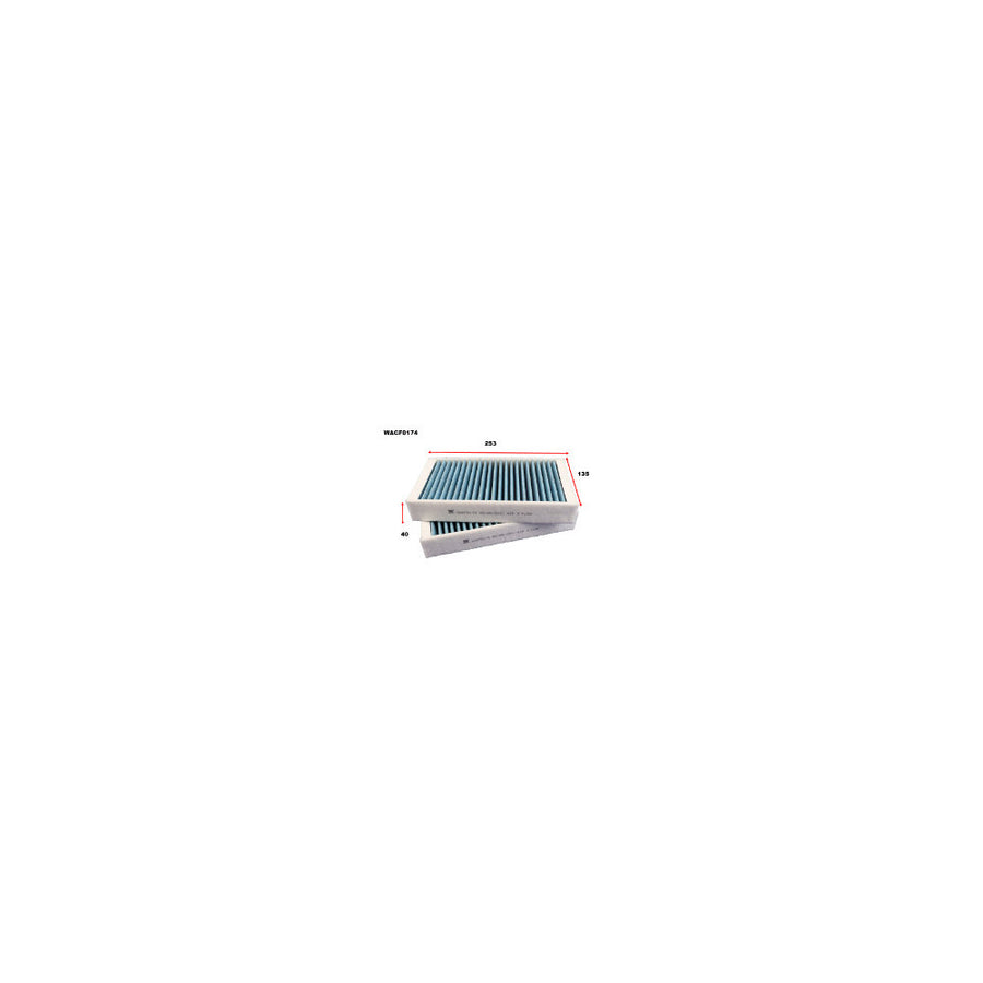 Wesfil CABIN FILTER RCA254C MERCEDESWACF0174