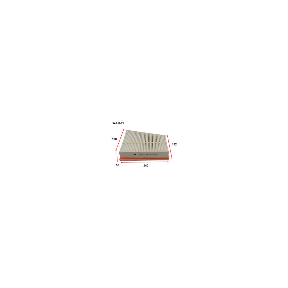 Wesfil AIR FILTER RENAULT - WA5551