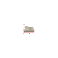 Wesfil AIR FILTER RENAULT - WA5551