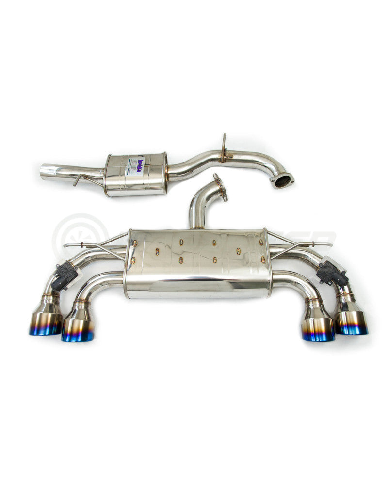 Invidia Q300 Valved Turbo Back Exhaust w/Round Tips VW Golf R Mk7