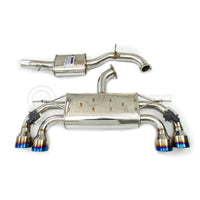 Invidia Q300 Valved Turbo Back Exhaust w/Round Tips VW Golf R Mk7