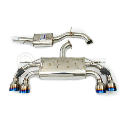 Invidia Q300 Valved Turbo Back Exhaust w/Round Tips VW Golf R Mk7
