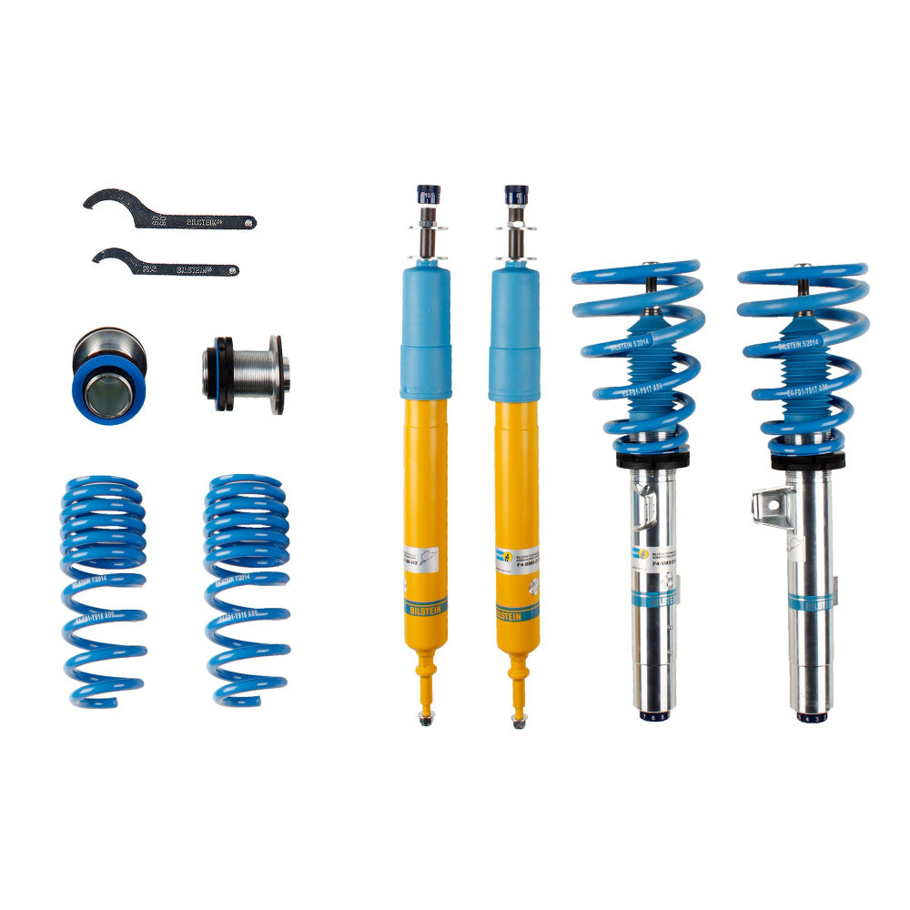 BILSTEIN B16 20-40MM FRONT & REAR SUSPENSION FOR VOLKSWAGEN GOLF MK6 08-14 SCIROCCO MK 3 08-17 FRONT STRUT 55MM GM5 F817