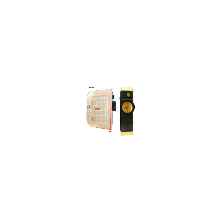 Wesfil AIR FILTER AUDI/VW - WA5504