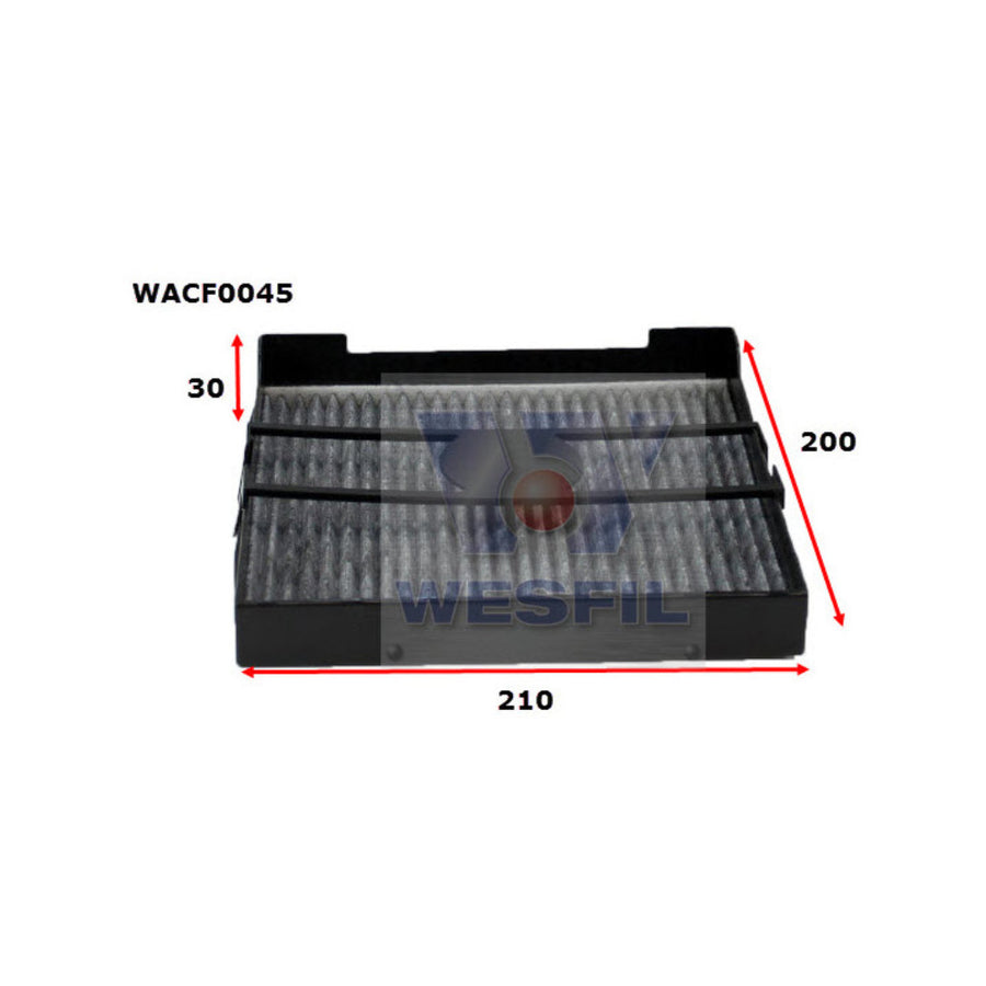 Wesfil CABIN FILTER RCA196P SUBARUWACF0045