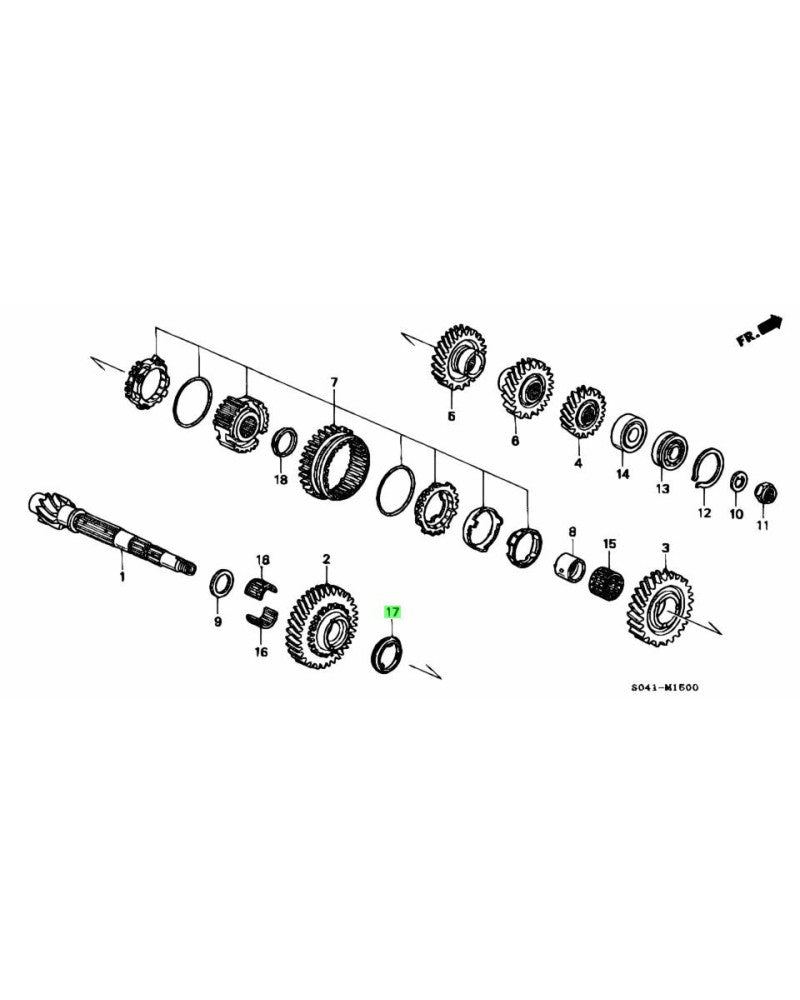 HONDA OEM FRICTION DAMPER