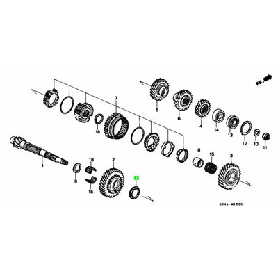 HONDA OEM FRICTION DAMPER