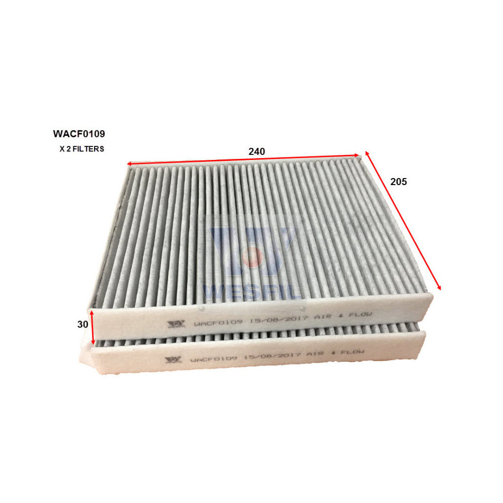 Wesfil CABIN FILTER RCA339C BMWWACF0109