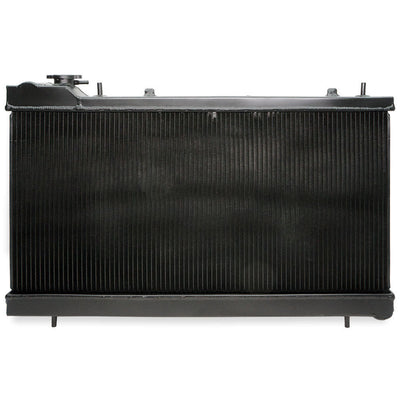CSF Racing 2-Row 42mm Race Spec Aluminium Radiator - Black for Subaru Forester XT SG 03-08