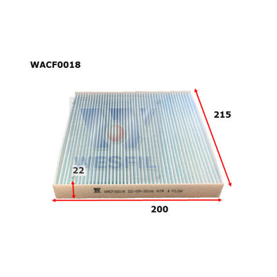 Wesfil CABIN FILTER RCA120C/RCA187P MAZDAWACF0018