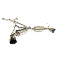 Invidia Dual N1 Cat-Back Exhaust - Straight Cut Polished Stainless Tips Nissan Z 