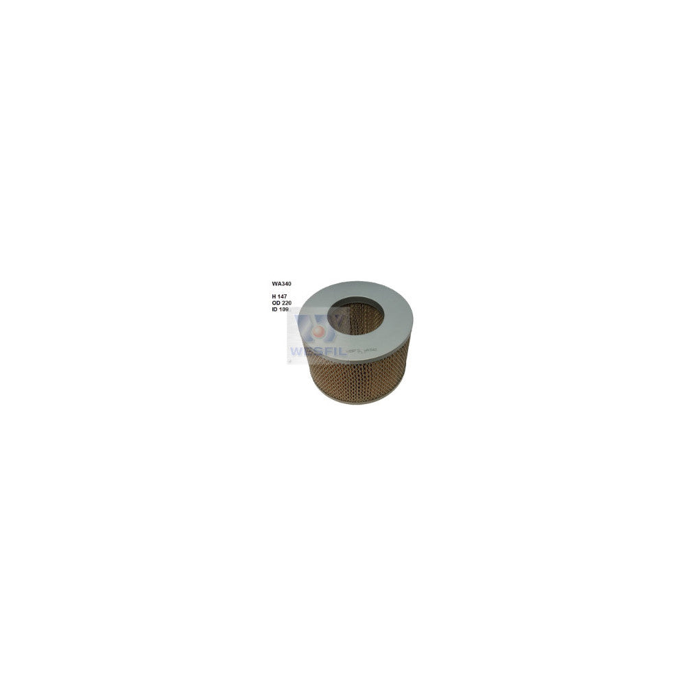 Wesfil WA340 - AIR FILTER A340 TOYOTA - WA340