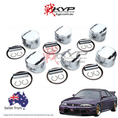 RSE FORGED PISTON RB26DETT 87.00MM CH30.00 (STD/2.8) CP NISSAN GT-R R32 R33 R34 RA202A-NS05AP