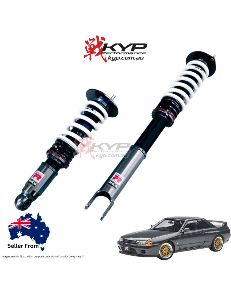 HKS HIPERMAX R SERIES COILOVERS SUSPENSION TYPE FOR NISSAN SKYLINE GT-R BNR32 RB26DETT