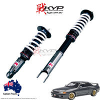 HKS HIPERMAX R SERIES COILOVERS SUSPENSION TYPE FOR NISSAN SKYLINE GT-R BNR32 RB26DETT