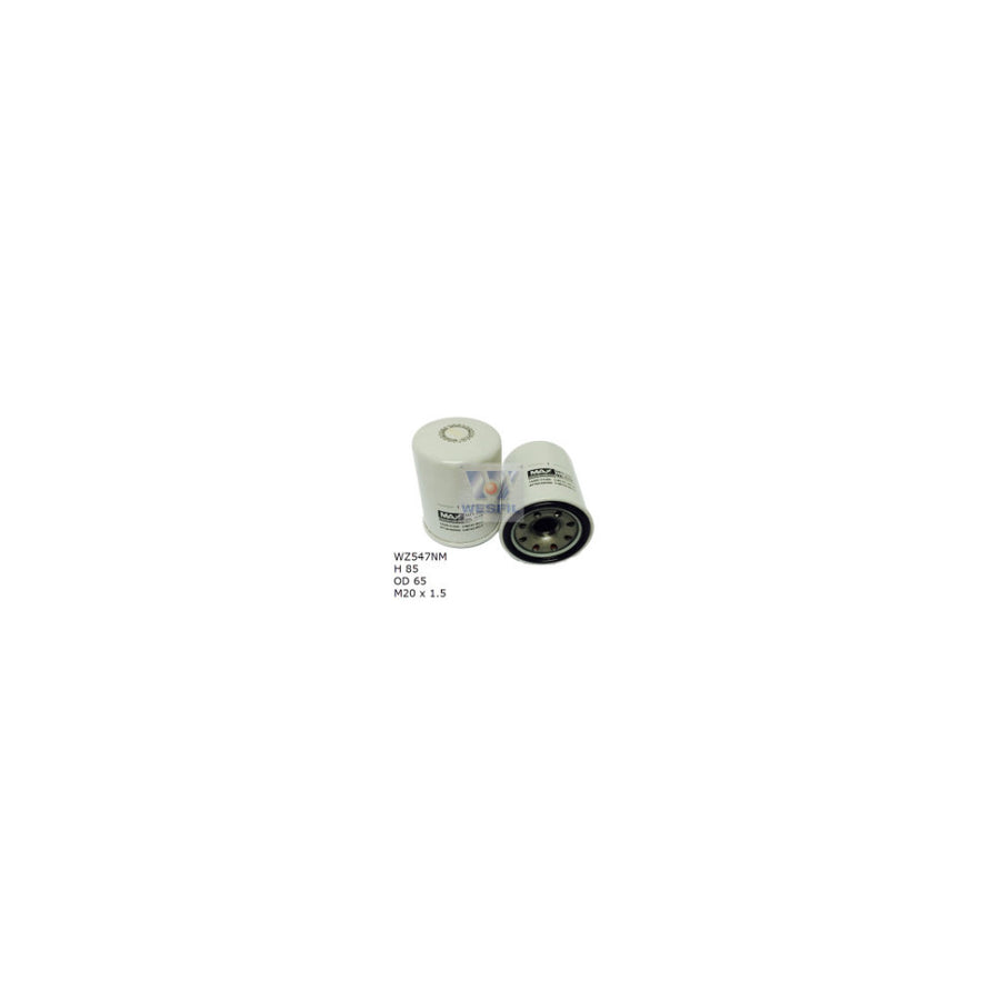 Wesfil WZ547NM - OIL FILTER Z547 HONDA/NISSAN - WZ547NM