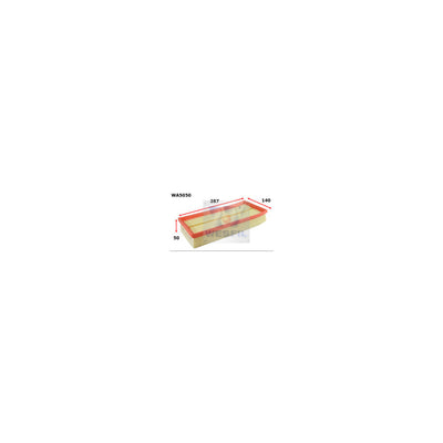 Wesfil AIR FILTER A1682 MGF - WA5050
