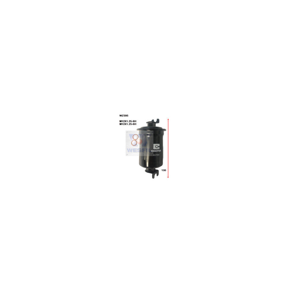 Wesfil EFI FUEL FILTER Z595 TOYOTA - WZ595