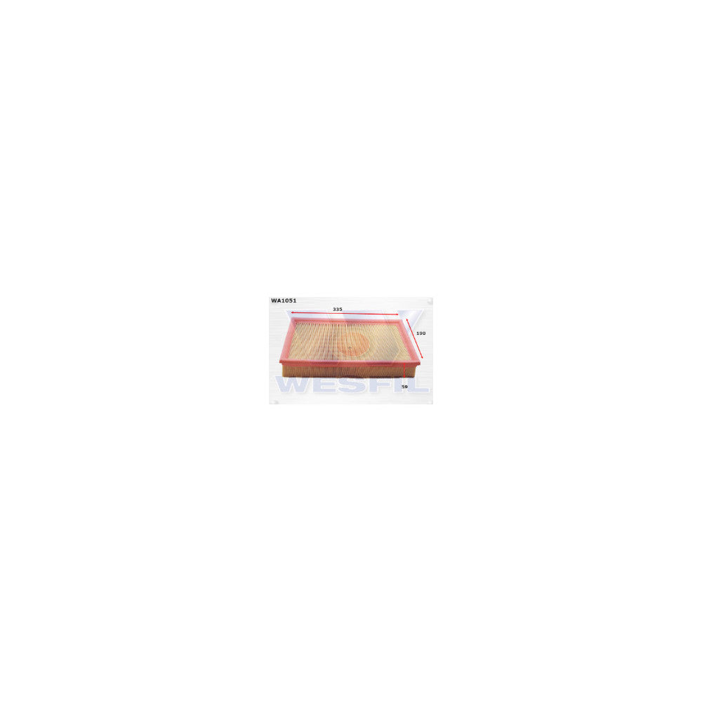 Wesfil AIR FILTER A1486 MERCEDES - WA1051