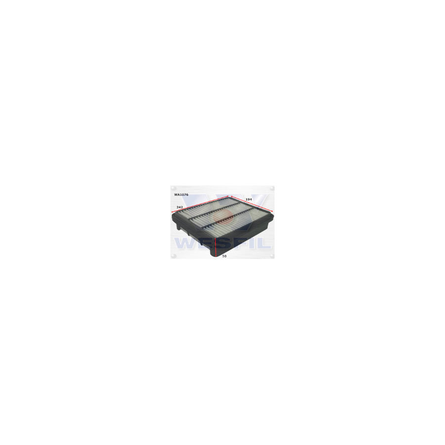 Wesfil AIR FILTER A1428 HYUNDAI - WA1076