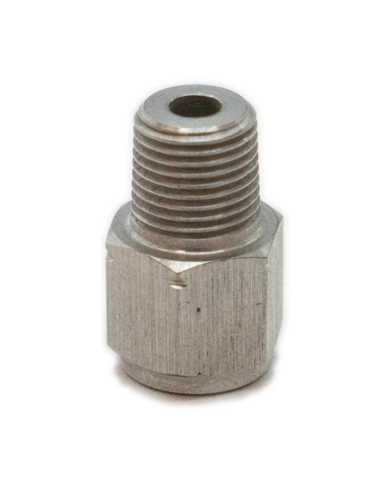 LINK ADAPTER M10 X 1 FEMALE TO 1/8 BSP MALE - STAINLESS STEEL