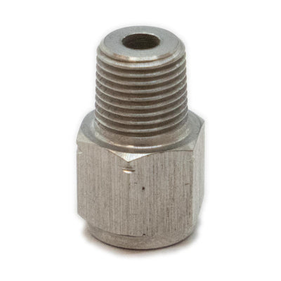 LINK ADAPTER M10 X 1 FEMALE TO 1/8 BSP MALE - STAINLESS STEEL