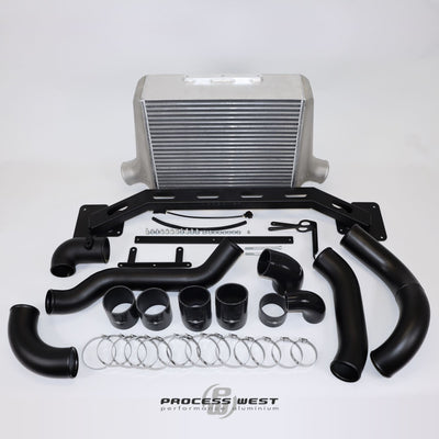 Process West 5" Stage 4 Intercooler Kit w/Raw Finish Core for Ford Falcon XR6 Turbo FG - PWFGIC04