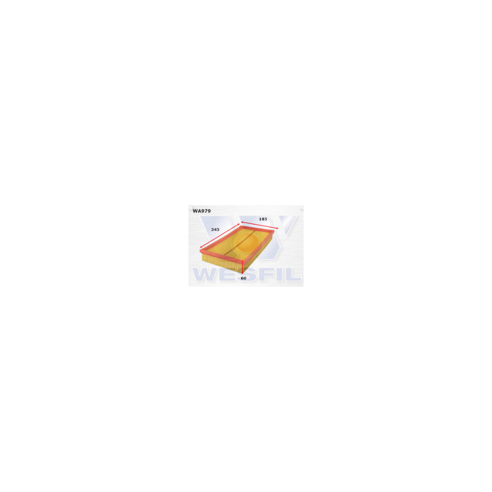Wesfil AIR FILTER A1724 VOLVO - WA979