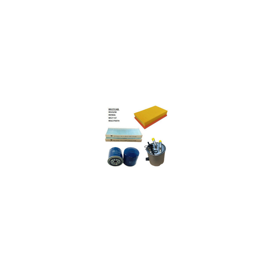 Wesfil FILTER SERVICE KIT RSK12C NISSAN NAVARA FILTER SERVICE KIT NISSAN - WK37CAB